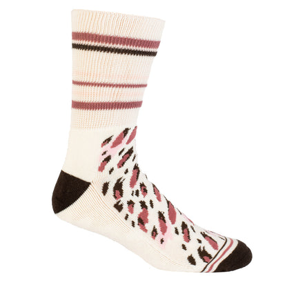 Diabetic Socks - Chocolate Polka Dots