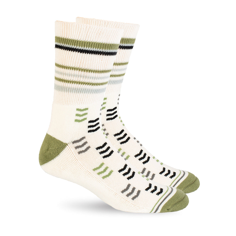 Diabetic Socks - White Triangle