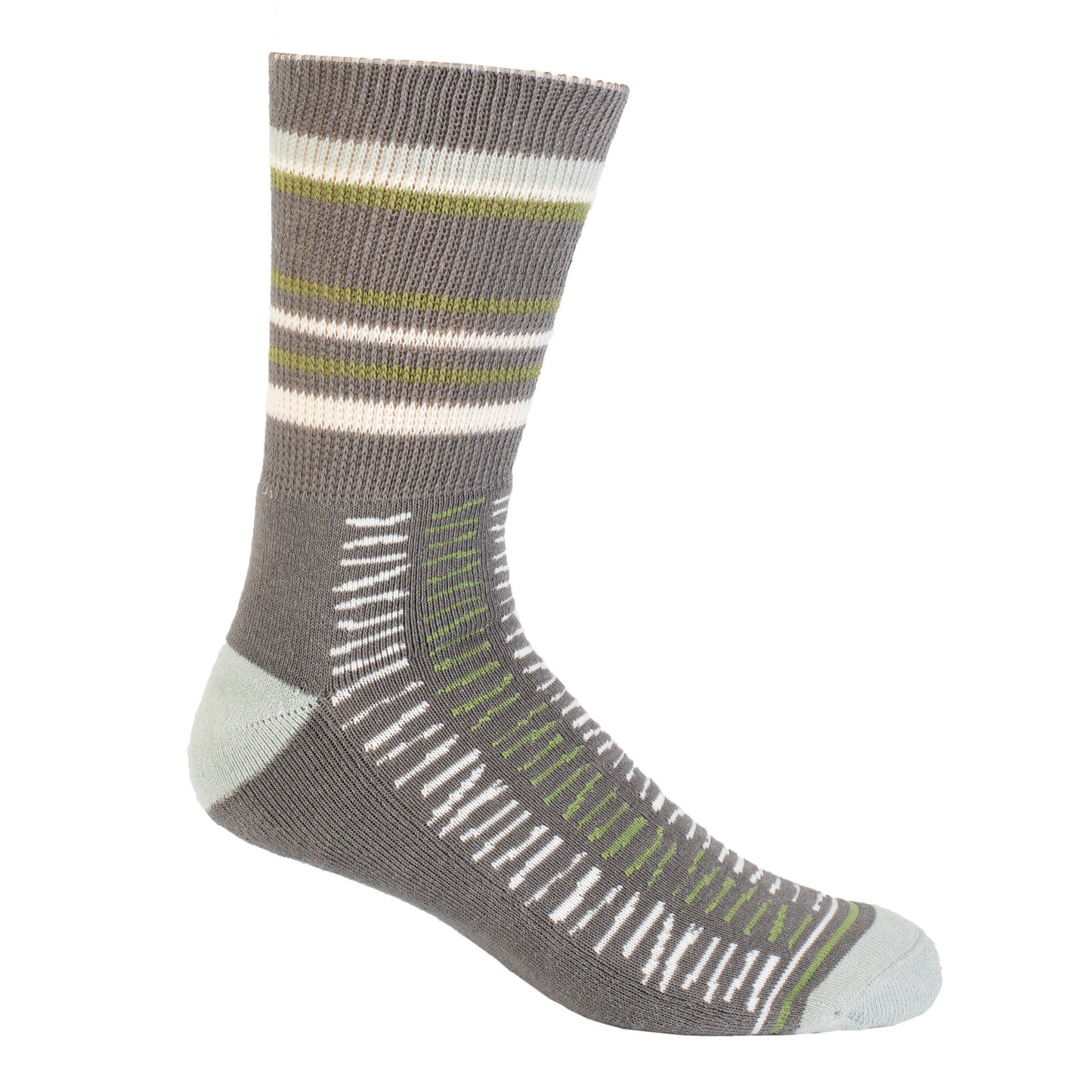 Diabetic Socks - Grey Lines