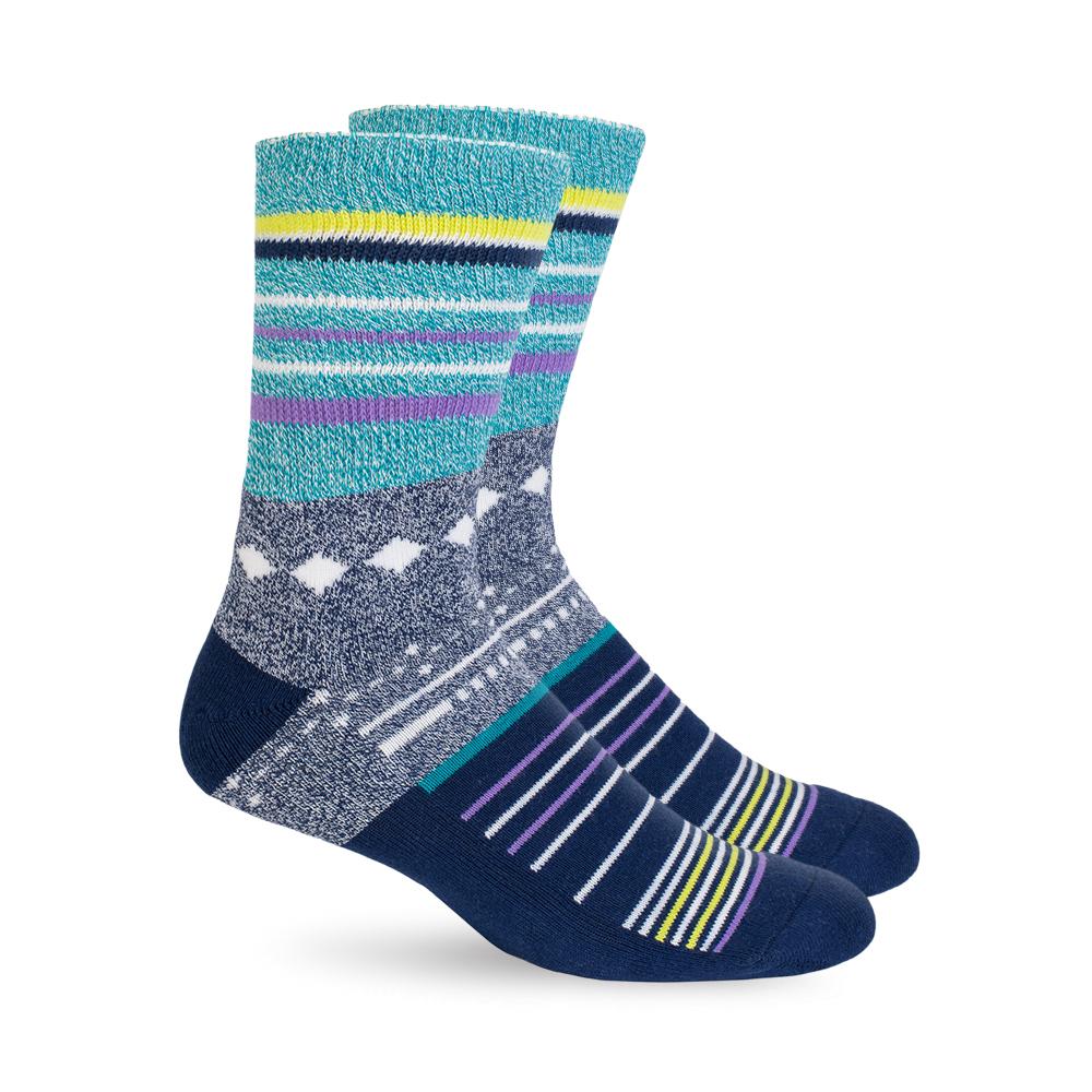 Diabetic Socks - Grey Stars